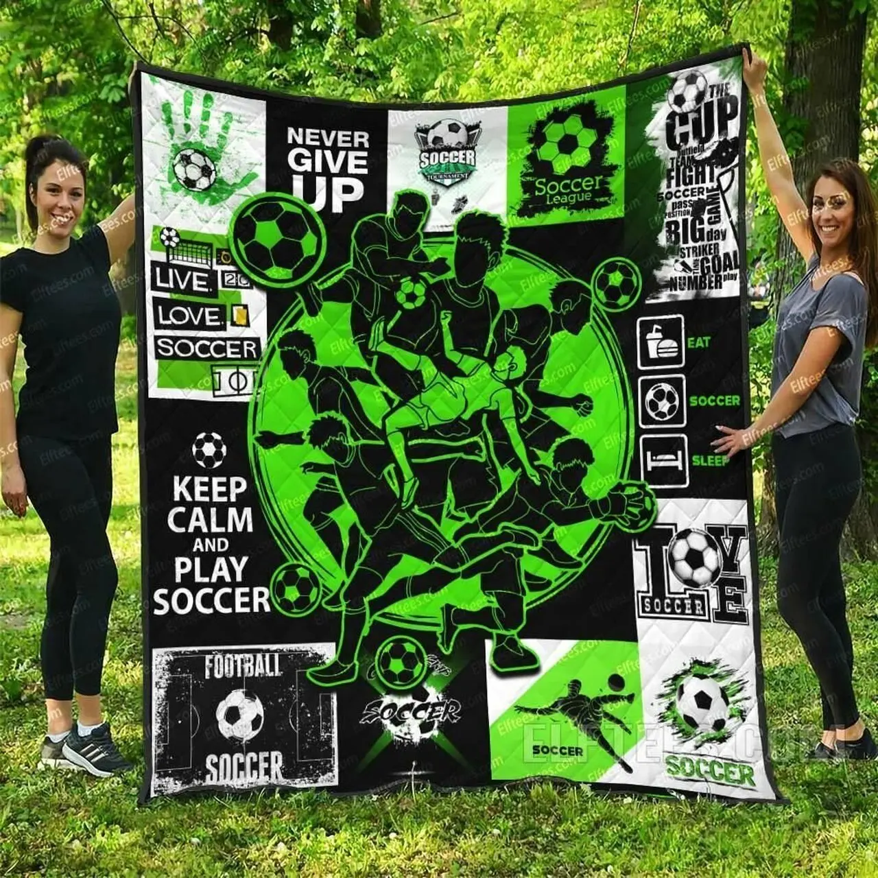 Passion For Soccer Quilt Tdhkh and Home Decor