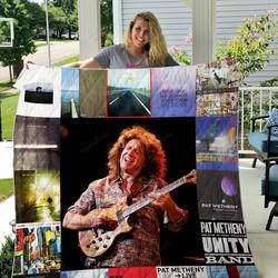 Pat Metheny Quilt Blanket and Home Decor
