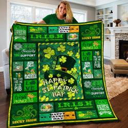 Patrick Day Quilt Blanket Bbb200227Sm and Home Decor