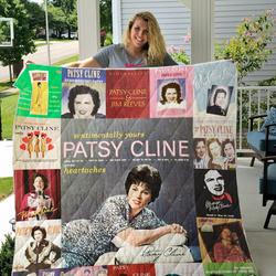 Patsy Cline Quilt Blanket For Fans Ver 17-2 and Home Decor
