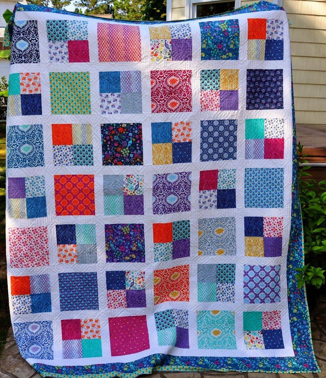 Pattern Ee Quilt Inkpfs and Home Decor