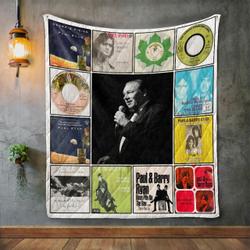 Paul Ryan Album Covers Quilt Blanket and Home Decor