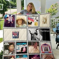 Paul Simon 3D Personalized Customized Quilt Blanket 41 and Home Decor