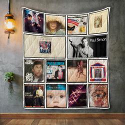 Paul Simon Album Covers Quilt Blanket and Home Decor