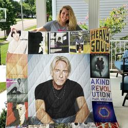 Paul Weller Quilt Blanket and Home Decor