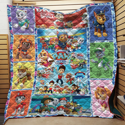 Paw Patrol Quilt Blanket Th0907 and Home Decor