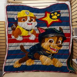 Paw Patrol Quilt and Home Decor