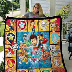 Paw Patrol Style 2 Plus Size Quilt Blanket and Home Decor