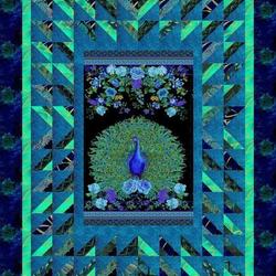 Peacock Hur Quilt Cysilq and Home Decor