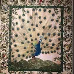 Peacock Quilt Tdhbq and Home Decor