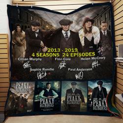 Peaky Blinders British Crime Drama Series Quilt Blanket Bs1070 and Home Decor