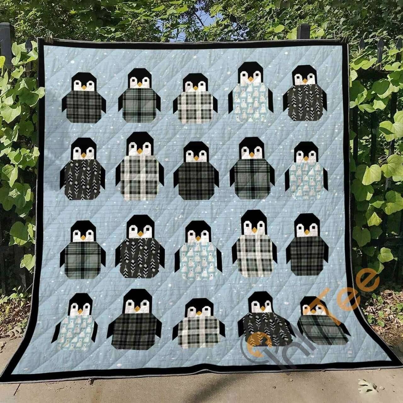 Penguin Blanket TH0207 Quilt and Home Decor
