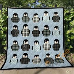 Penguin Blanket TH0207 Quilt and Home Decor