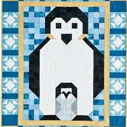 Penguin Quilt Tdhic and Home Decor