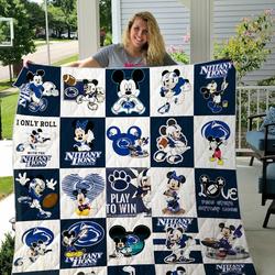 Penn State Nittany Lions Disney Quilt Blanket and Home Decor