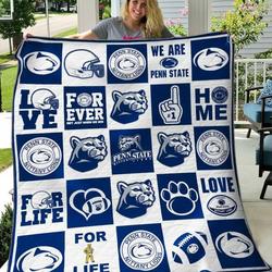 Penn State Nittany Lions Quilt Blanket B100619  Quilt and Home Decor