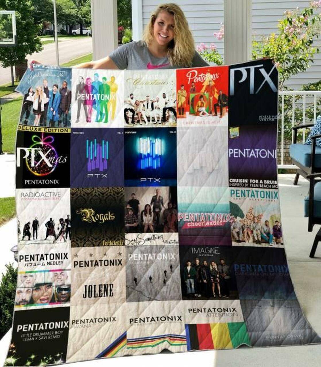 Pentatonix Quilt Blanket Limited Quilt Blanket and Home Decor