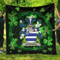 Peppard Ireland Irish Celtic Shamrock Knot Circle JFJ11244 3D Customized Quilt 2707 and Home Decor