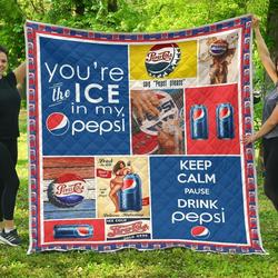 Pepsi Funny Gift For Soft Drink Lover Quilt and Home Decor