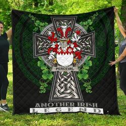 Perceval Ireland Irish Legend JFJ11250 3D Customized Quilt 2707 and Home Decor