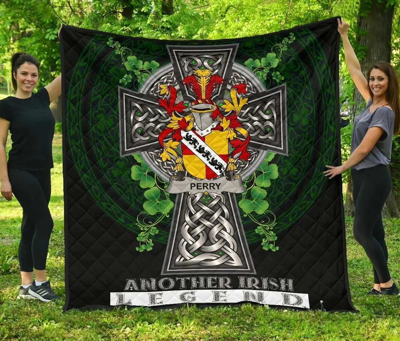 Perry Ireland Irish Legend JFJ11261 3D Customized Quilt 2707 and Home Decor