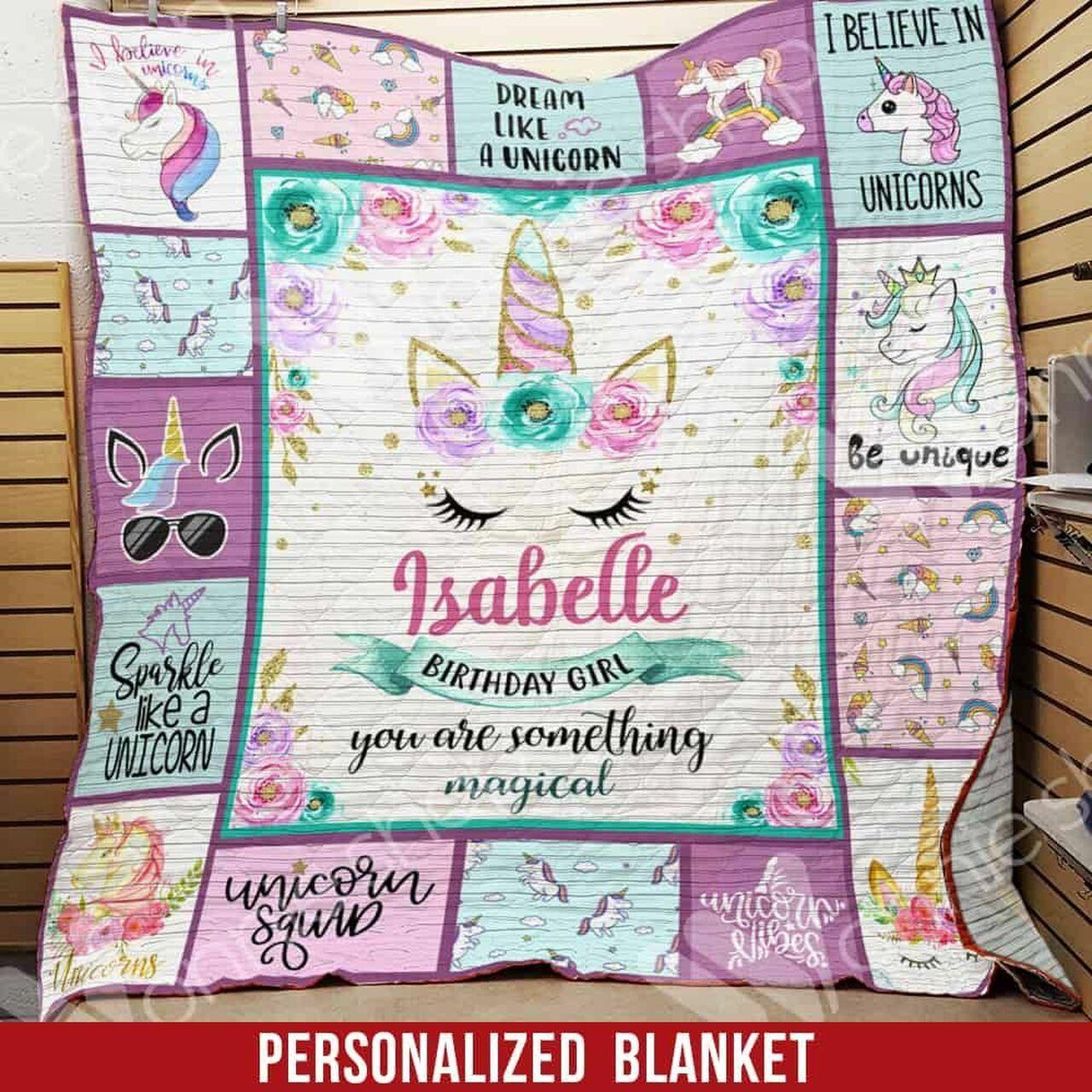 Personalized Unicor Quilt Cyk and Home Decor