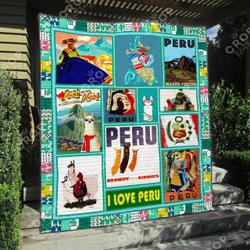 Peru Na260706 Quilt Blanket and Home Decor