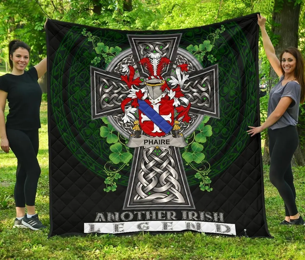 Phaire Ireland Irish Legend JFJ11275 3D Customized Quilt 2707 and Home Decor
