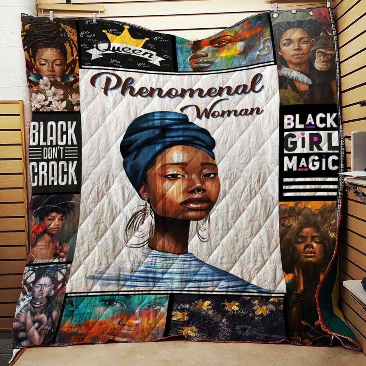 Phenomenal Woman Quilt Tdhni and Home Decor