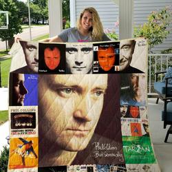 Phil Collins Quilt Blanket For Fans Ver 17 and Home Decor