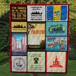 Philadelphia Cl14100390Mdq Quilt Blanket and Home Decor