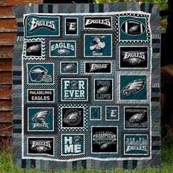 Philadelphia Eagles 1 Quilt Blanket and Home Decor