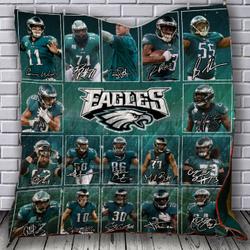 Philadelphia Eagles Quilt Blanket Bs992 and Home Decor