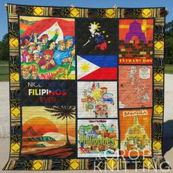 Philippines Li170623A Tbg Quilt Blanket and Home Decor