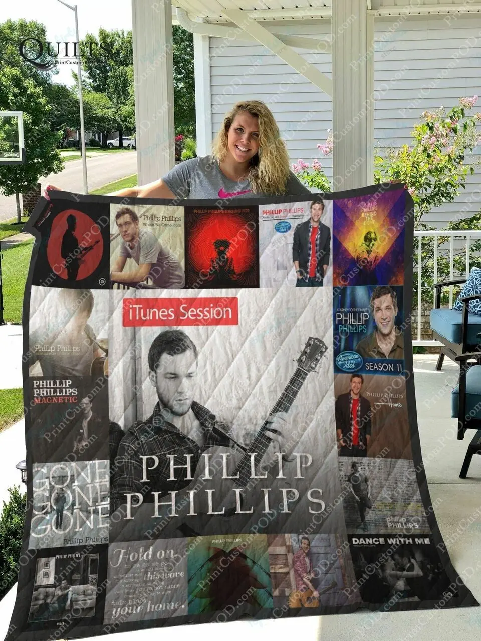 Phillip Phillips Albums Quilt Blanket For Fans Ver 17 and Home Decor