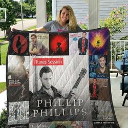 Phillip Phillips Albums Quilt Blanket For Fans Ver 17 and Home Decor