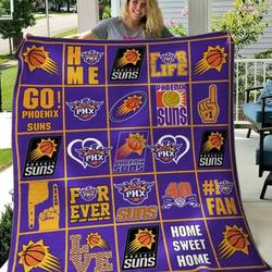 Phoenix Suns Quilt Blanket B200631  Quilt and Home Decor