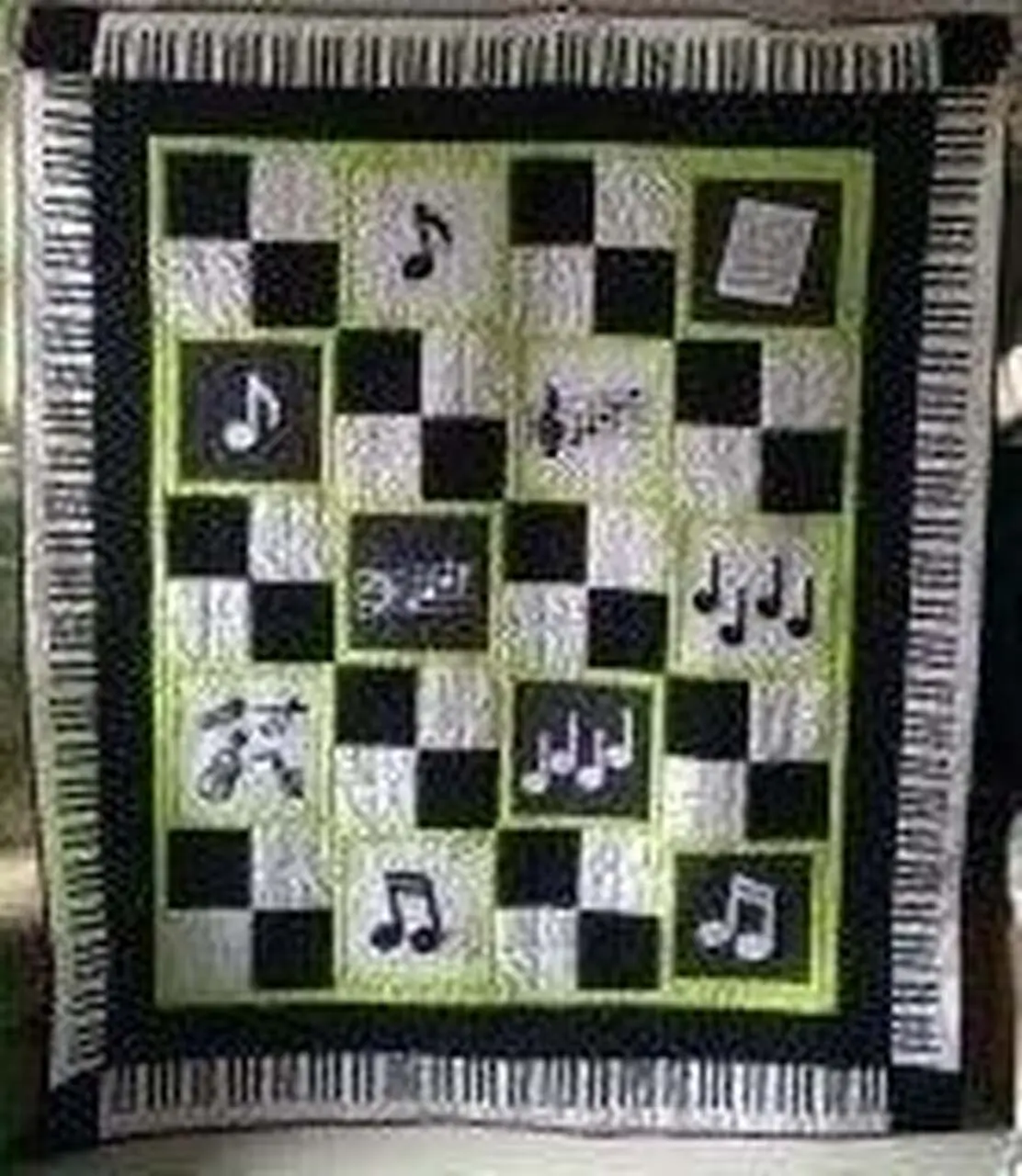 Piano Clp210659 Quilt Blanket and Home Decor