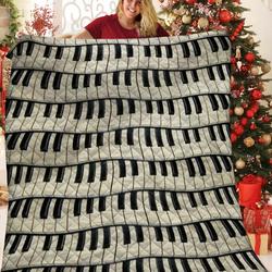 Piano JFJ11310 3D Customized Quilt 2707 and Home Decor
