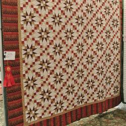 Pieced Star Quilt Tdhrf and Home Decor