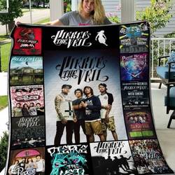 Pierce The Veil Quilt Blanket Hvt200623  Quilt and Home Decor