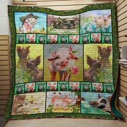 Pig Quilt Tdhqj and Home Decor
