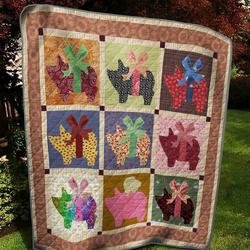 Pig Quilt Tdhtt and Home Decor