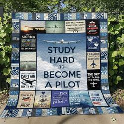 Pilot Hn230725B Quilt Blanket and Home Decor