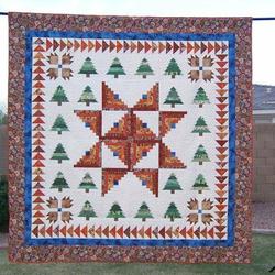 Pine Tree Bear Paw Quilt Tdhua and Home Decor