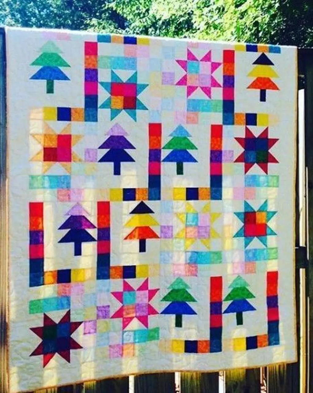 Pine Tree Quilt Tdhta and Home Decor