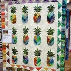Pineapple Clp250634 Quilt Blanket and Home Decor