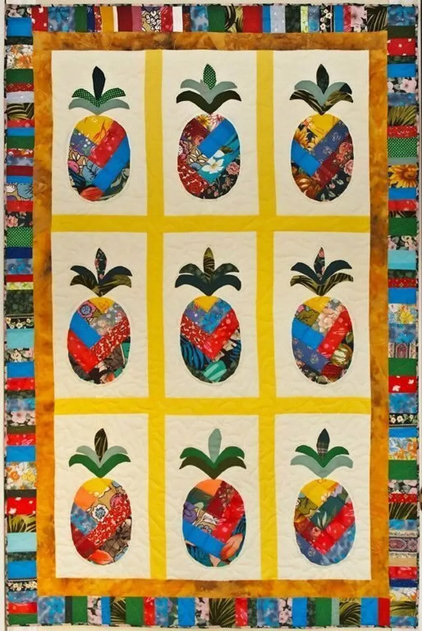 Pineapple Quilt Tdhhd and Home Decor