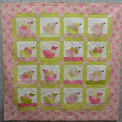 Pink Duck Quilt Tdhvj and Home Decor