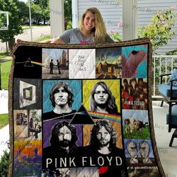 Pink Floyd Albums Cover Poster Quilt Blanket Ver 3 and Home Decor